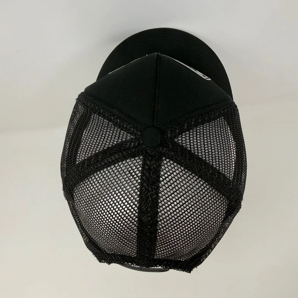 The North Face Base Camp Van Trucker Rope Hat Black Mesh Snapback NF0A3KGC